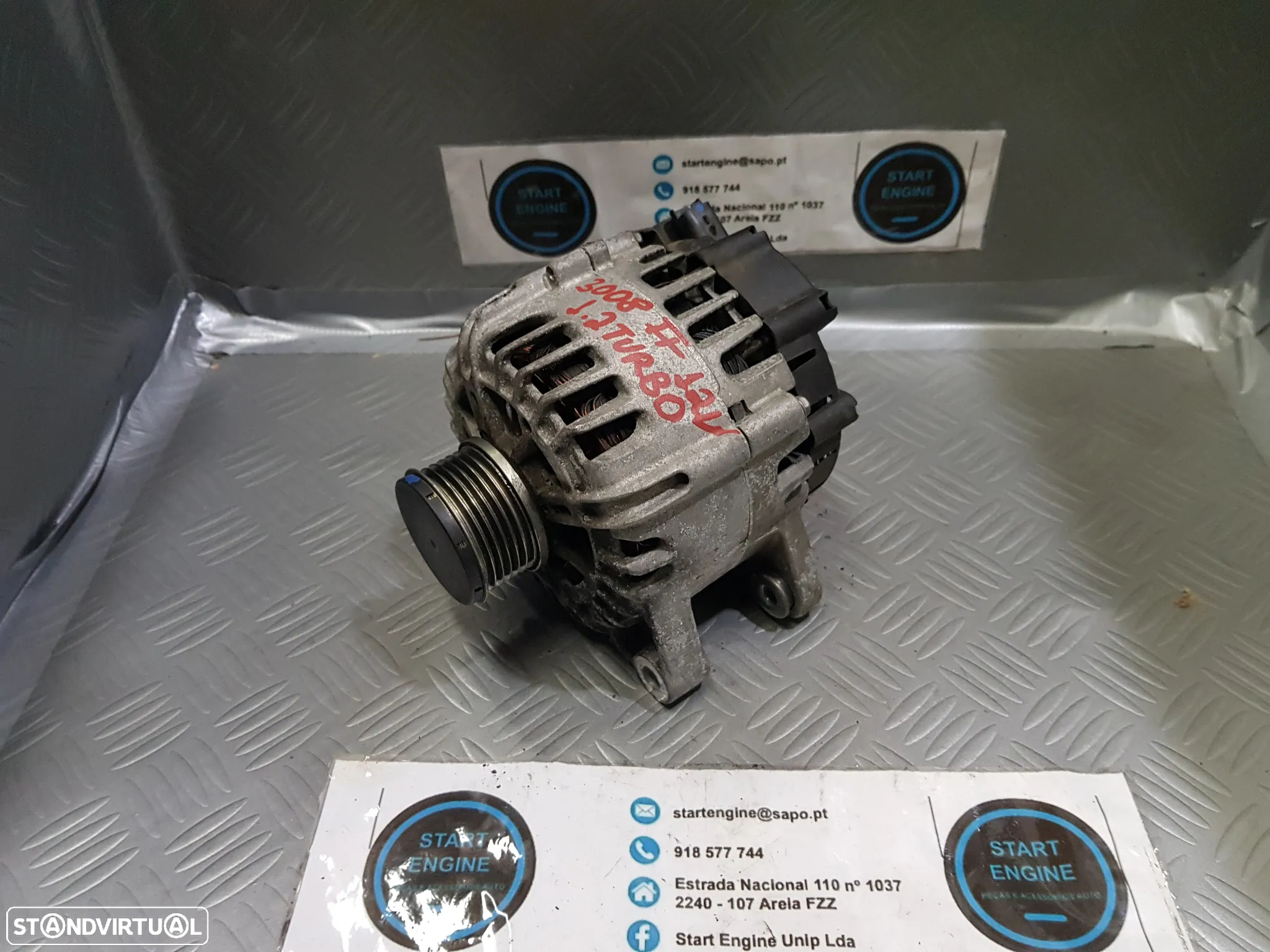 Alternador Peugeot citroen 1.6 HDI 2.0 HDI 1.2 Turbo 1.5 HDI 3008 5008 208 308 508 Partner Berlingo 2015-2023 Vários Modelos em stock - 4