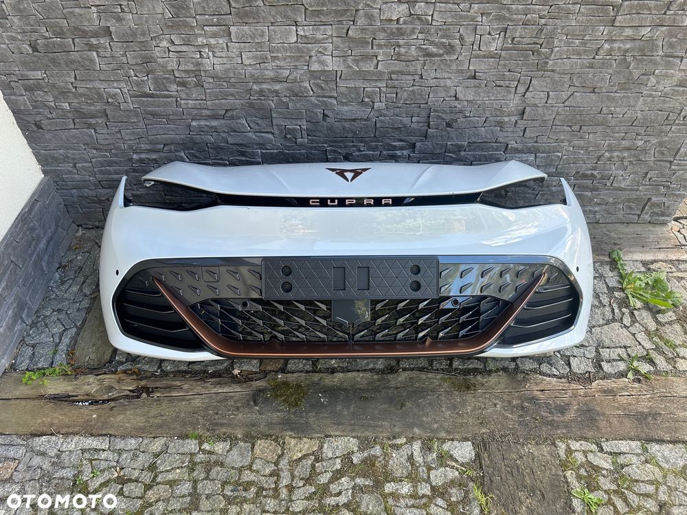 CUPRA BORN 10E Zderzak przedni kompletny S9R BIAŁY - 1