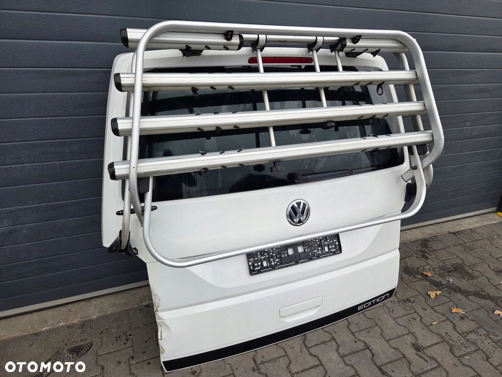 VW T6 klapa bagażnik rowerowy tył biały LB9A - 2