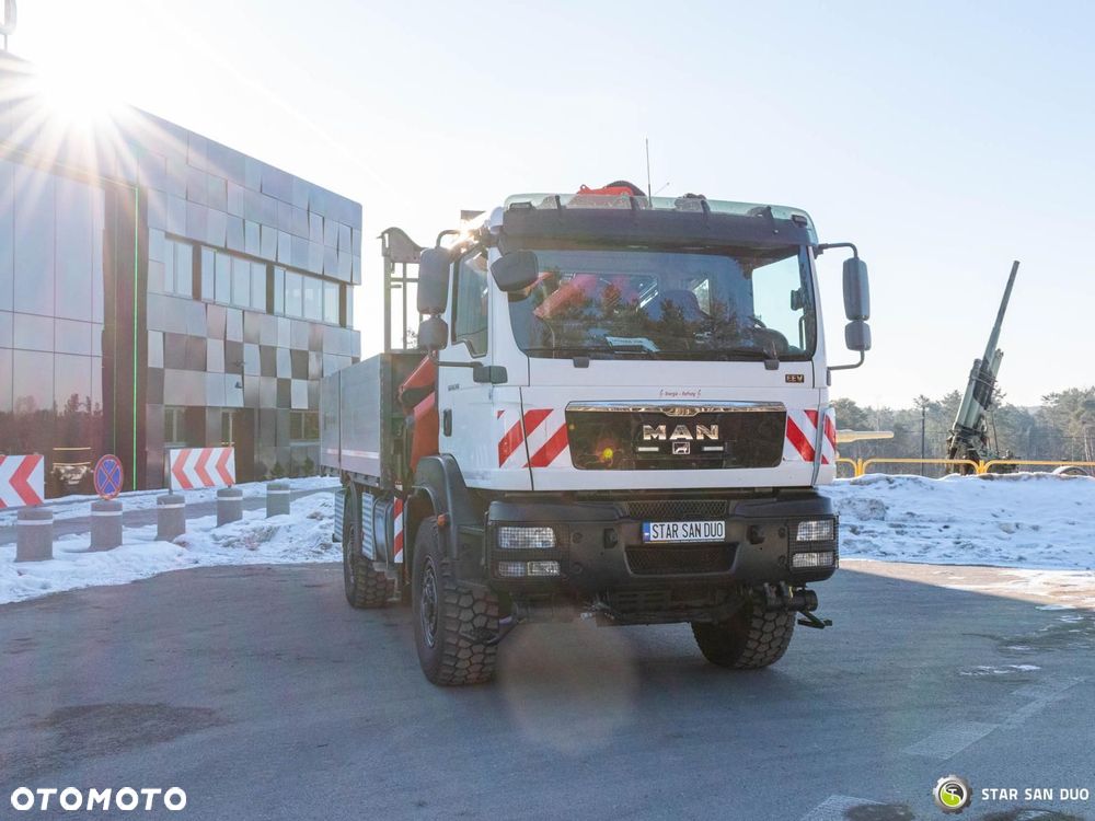 MAN TGM 18.340 4x4 Palfinger PK 18002 HDS Żuraw - 12