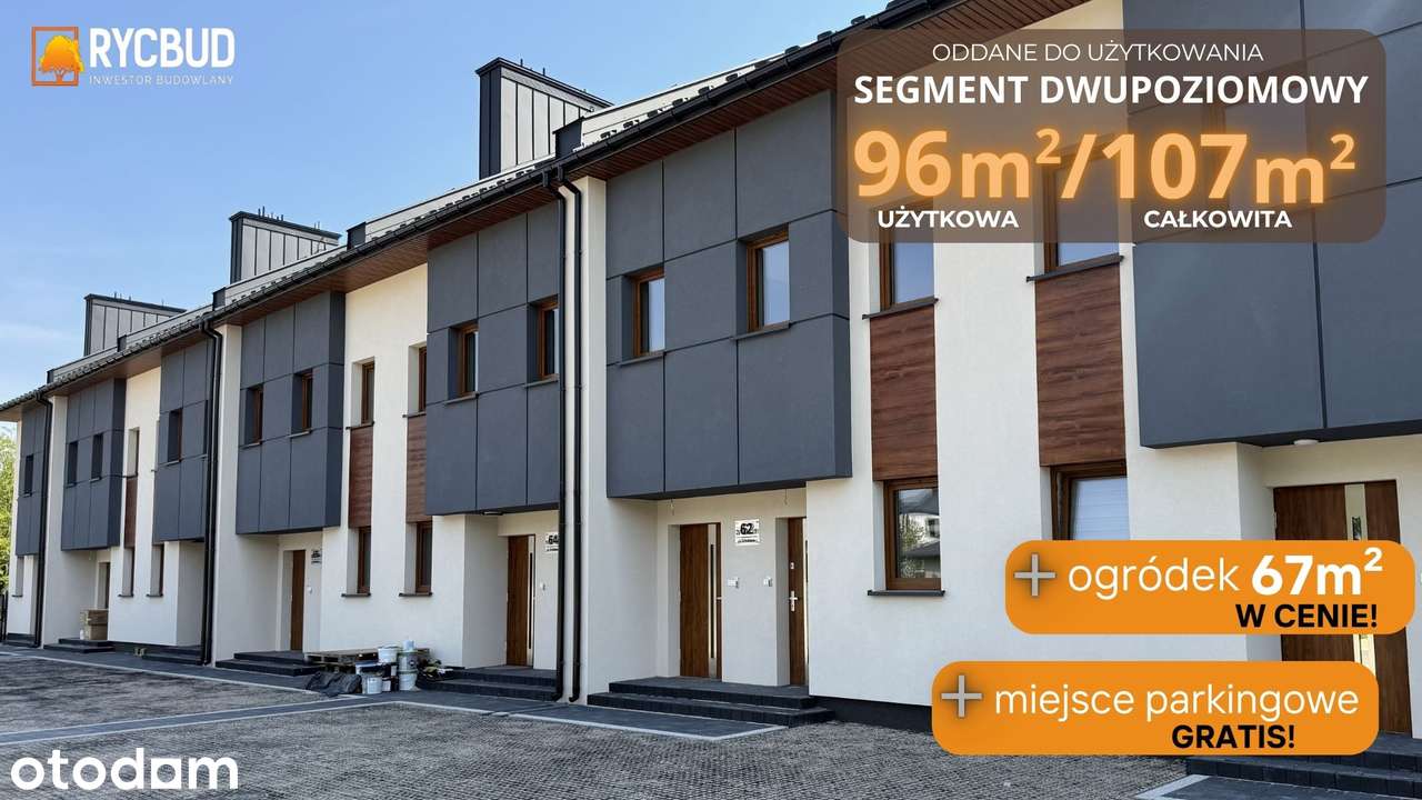 Luksusowa przestrzeń – 96 m² światła, jakości! 67m2 ogródka!