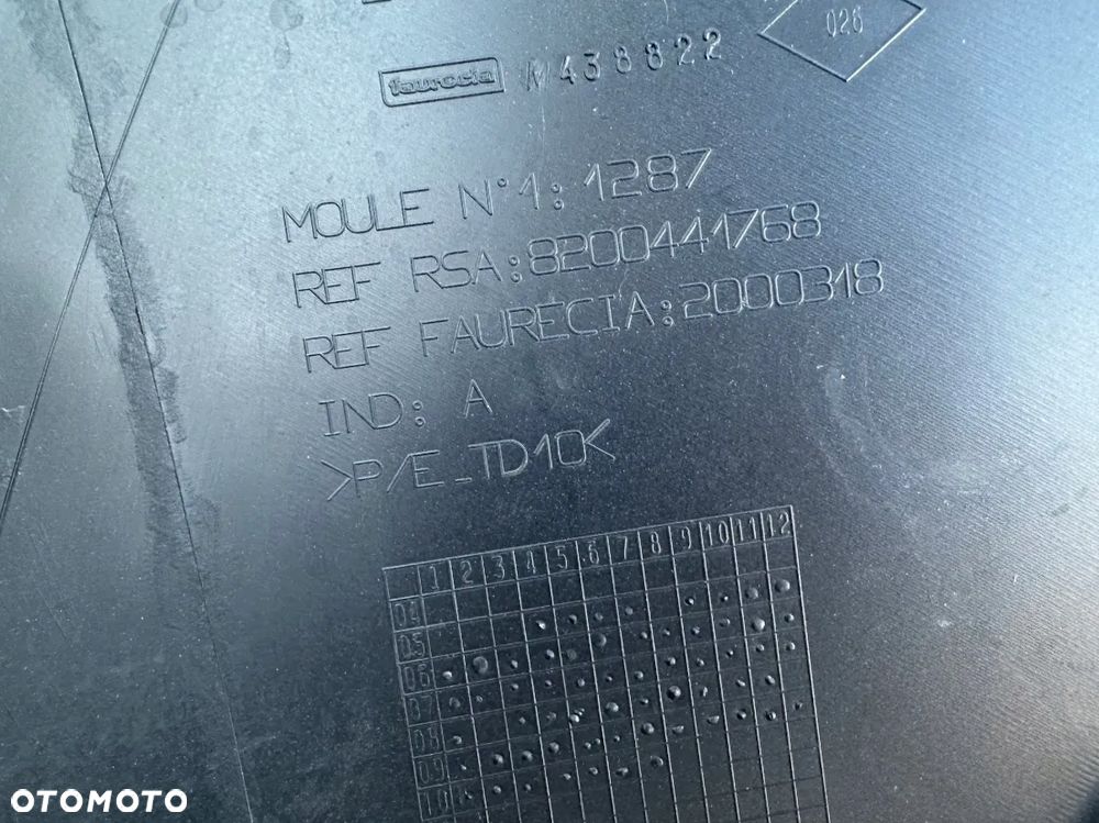 ZDERZAK TYŁ TYLNY RENAULT CLIO III 3 RS 8200441768 CAŁY ORYGINAŁ - 7