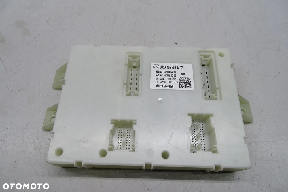 MERCEDES ML W166 STEROWNIK KOMFORTU SAM A1669003712 - 1