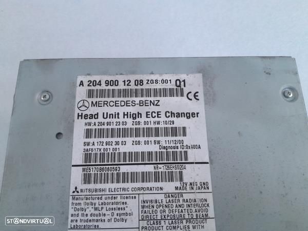 Auto Radio Mercedes-Benz C-Class (W204) - 2