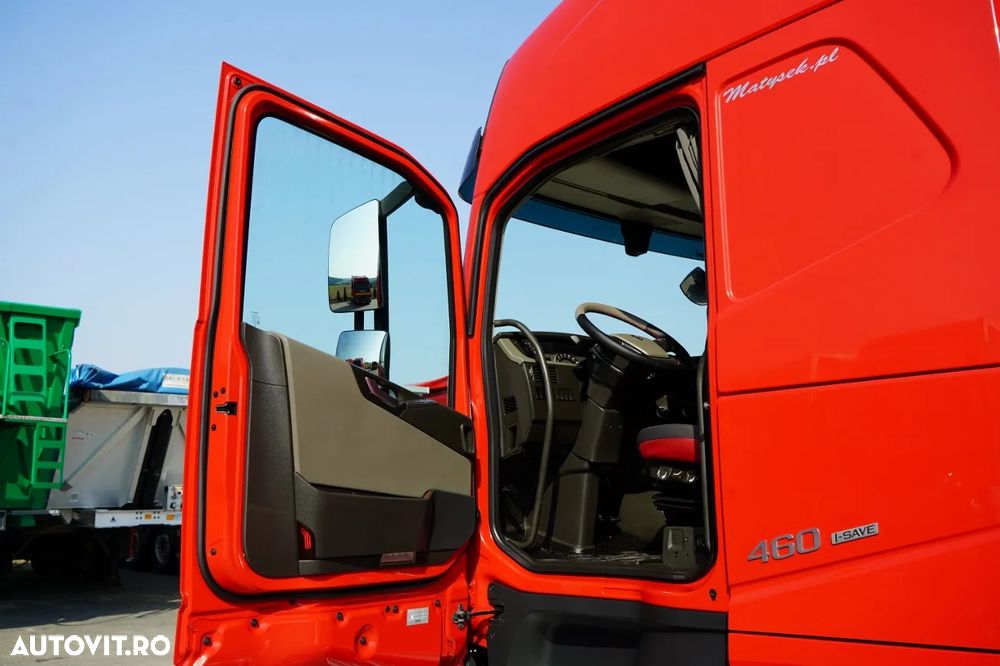 Volvo FH 460 / 7.4 M CORTINĂ / I-SAVE / I-PARK COOL / PUNTE RIDICATĂ ȘI DE DIRECȚIE / WIELTON - 21