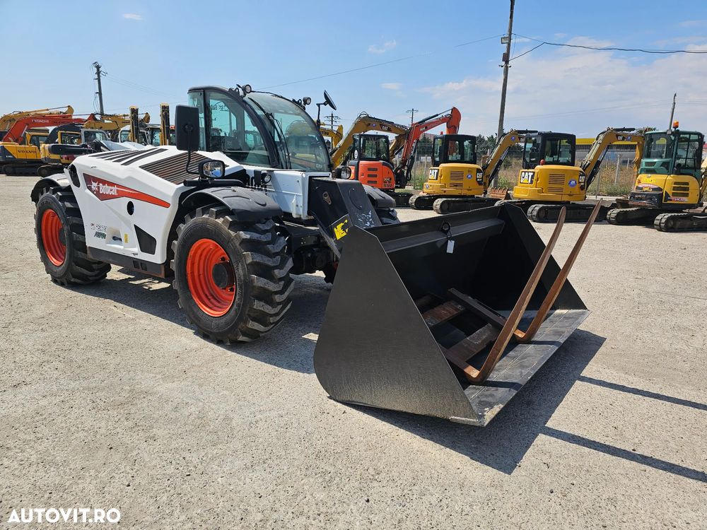 Bomag TL35.70 cu cupa si furci incarcator telescopic manitou merlo dieci cat jcb - 4