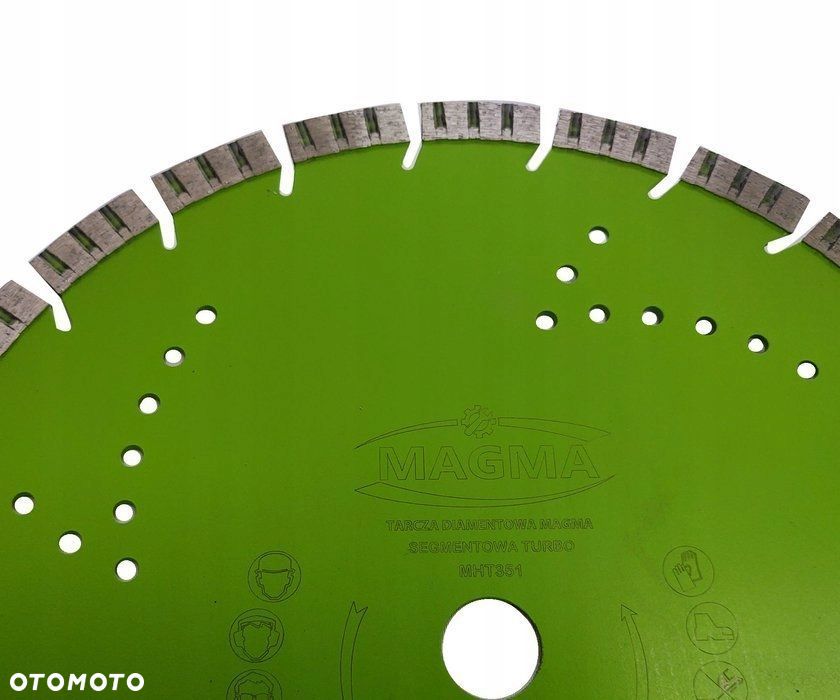Tarcza diamentowa turbo do cięcia betonu 350 - 3