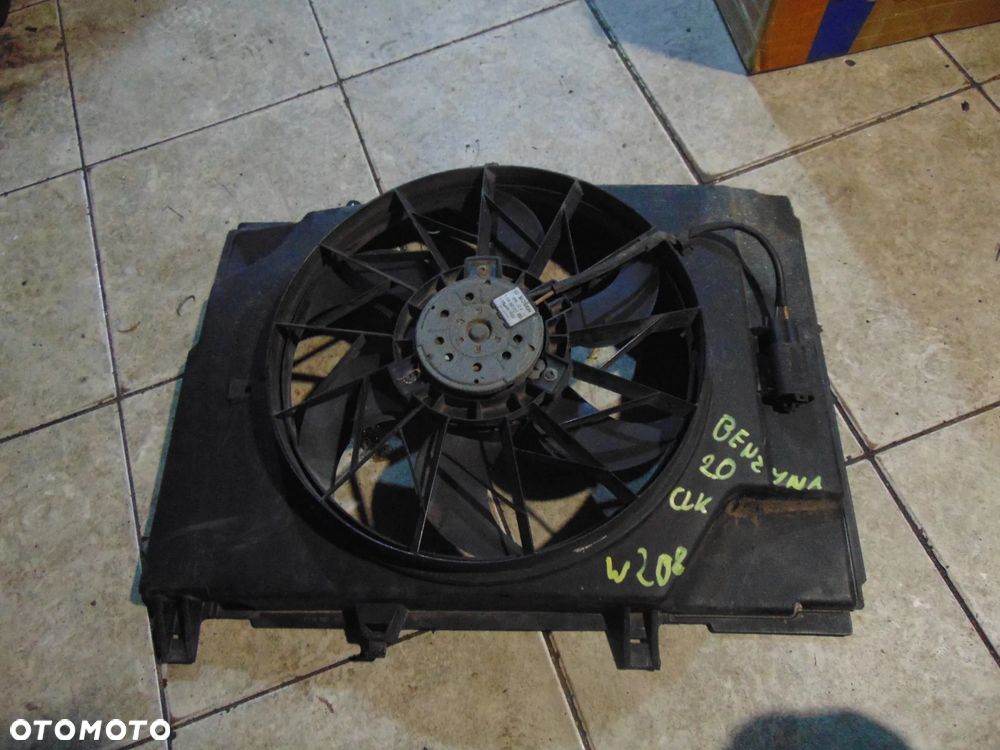 Wentylator chłodnicy mercedes w208 2,0 b - 2