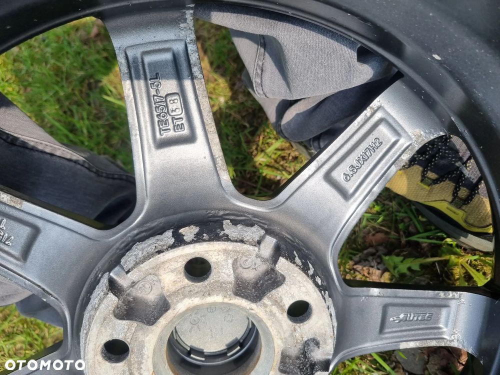 VW PASSAT B8, tiguan,T-ROC,AUDI Q3, SEAT,skoda alu 6,5x17 ET38 bdb stan - 13