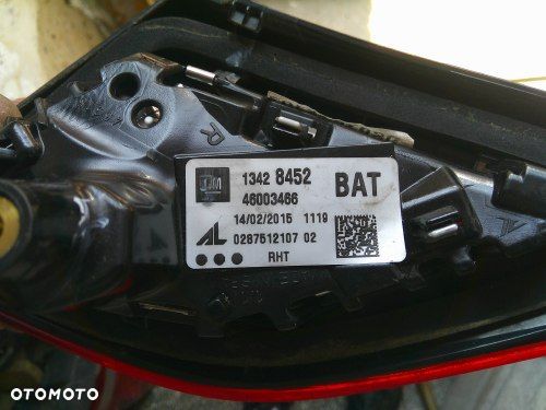 OPEL CORSA E 14+ 5 DRZWI PRAWA TYLNA LAMPA KLAPA ORYGINAŁ EUROPA - 4