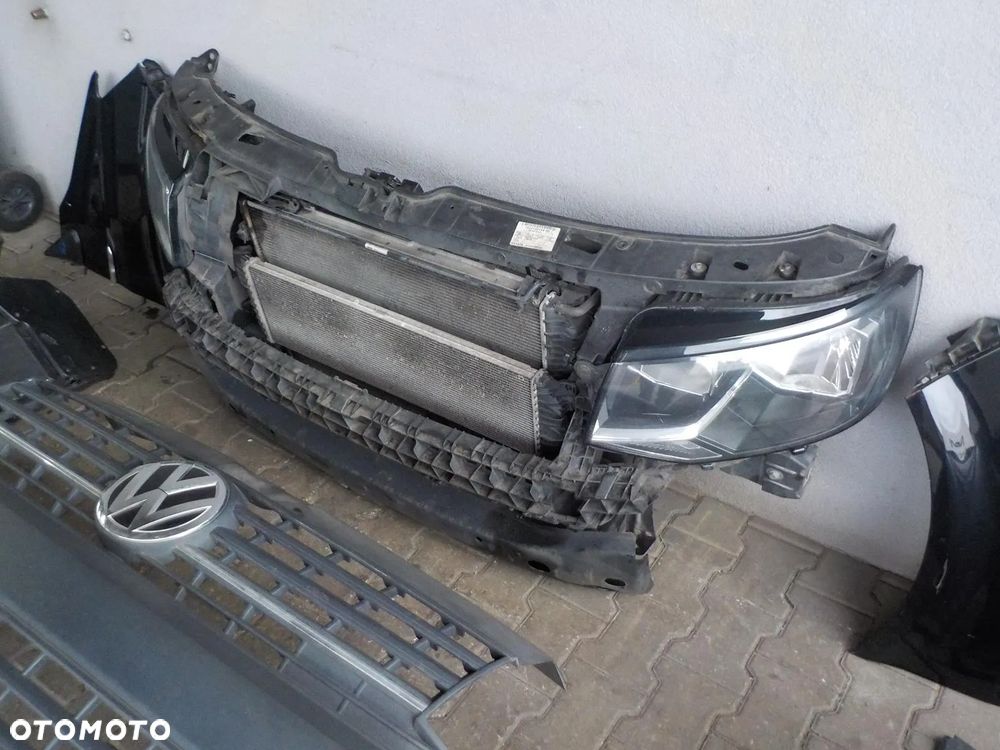VW T6 2.0 TDI KOMPLETNY PRZÓD MASKA ZDERZAK BŁOTNIKI WZMOCNIENIE PAS PRZEDNI - 10