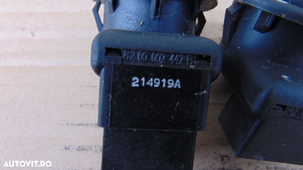 Buton reglaj oglinzi Renault Megane 2/Clio 3/Dacia Logan an 2002-2006 cod 8200002442B - 4