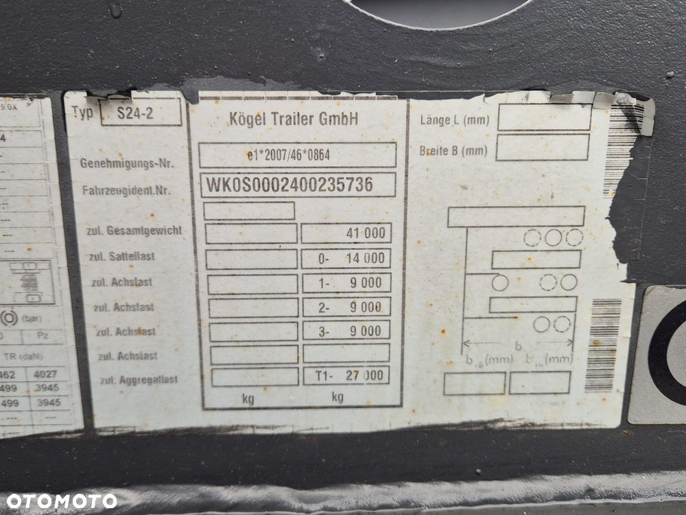 Kögel Podkontenerowa - 25