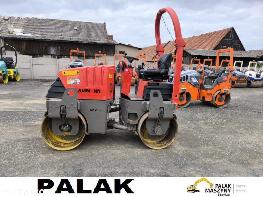 Ammann Walec drogowy AMMANN  AV 26  ,2012 rok - 9