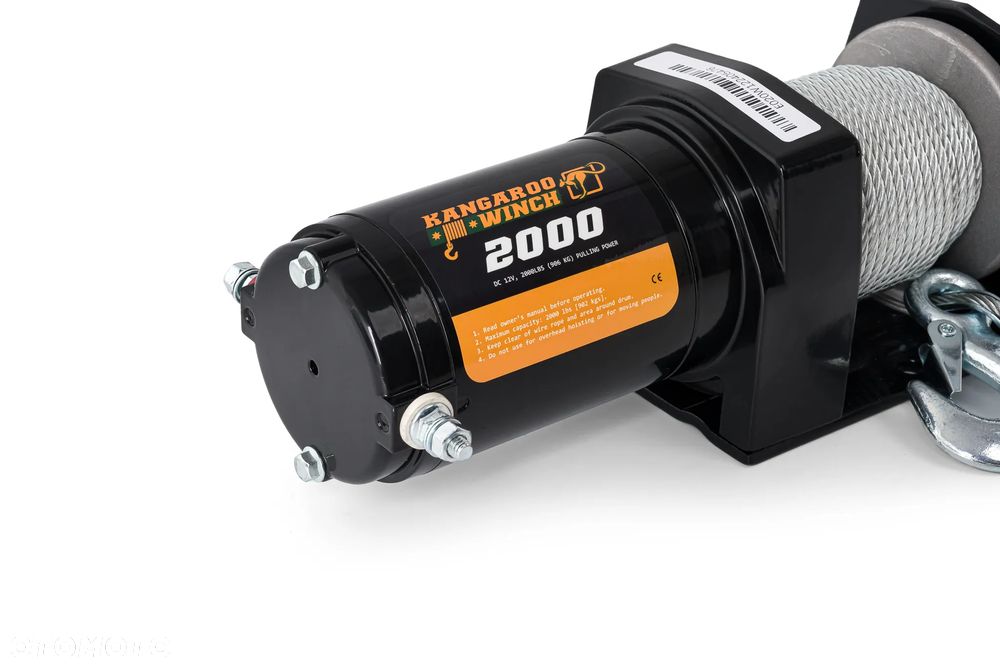 Wyciągarka elektryczna Kangaroowinch K2000E 12V 2000 lbs - 5