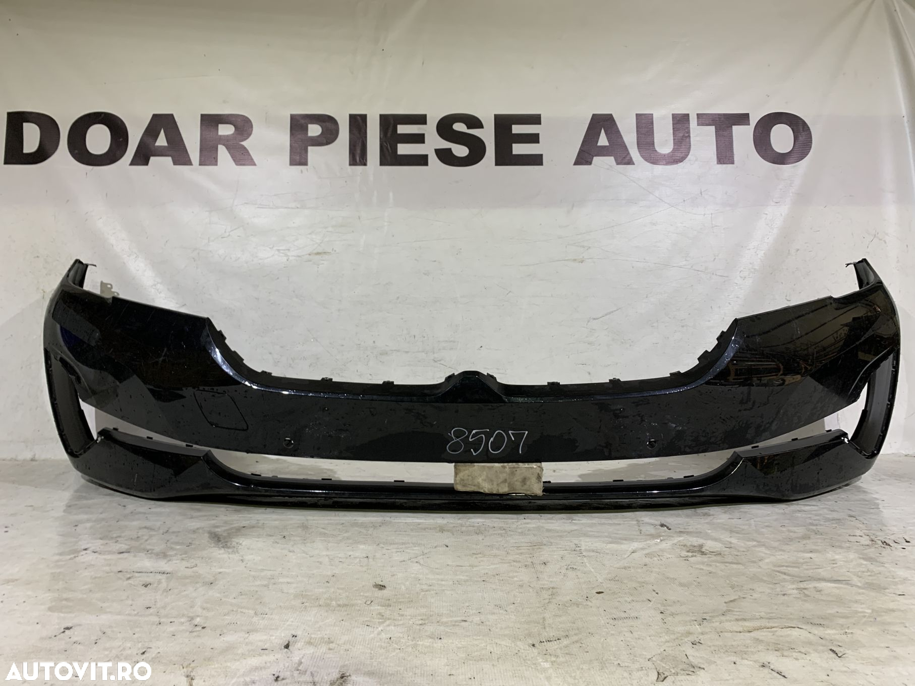 Bara fata BMW Seria 5, G30/G31, 2020, 2021, 2022, 2023, cod origine OE 51119464207, cu gauri pentru senzori de parcare (6). - 2