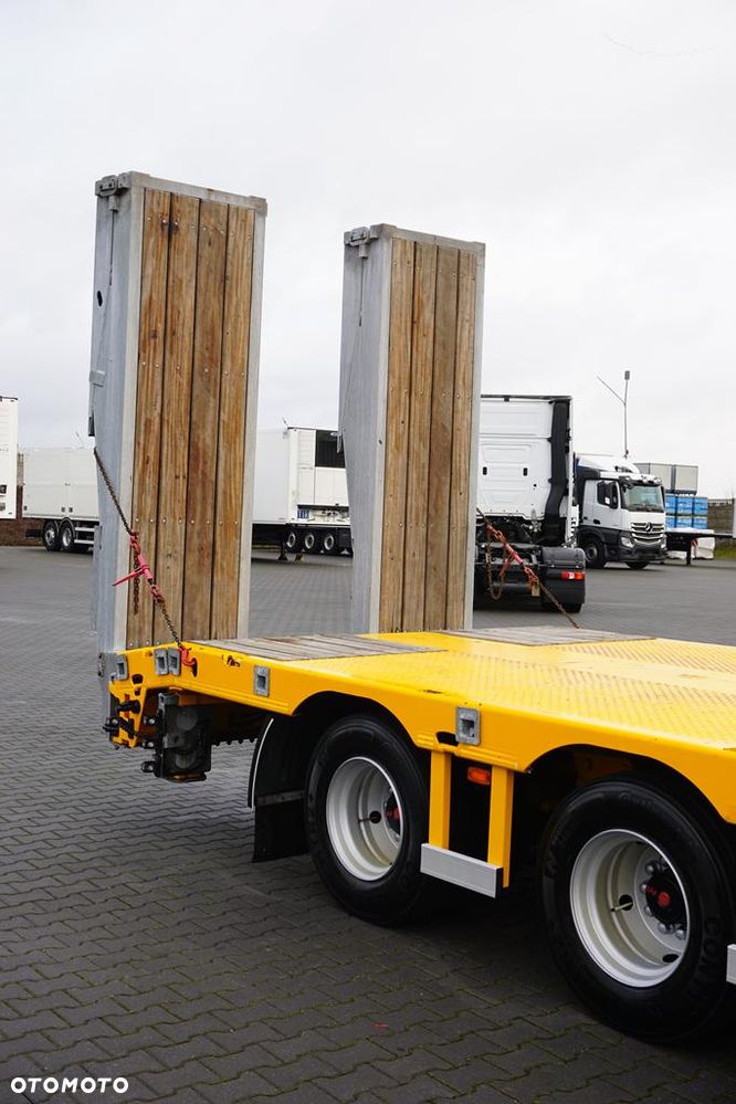 Bodex / NISKOPODWOZIOWA / 4 OSIE / NAJAZDY / 2 X OŚ SKRĘTNA / DMC 65 000 KG / JAK NOWA - 19