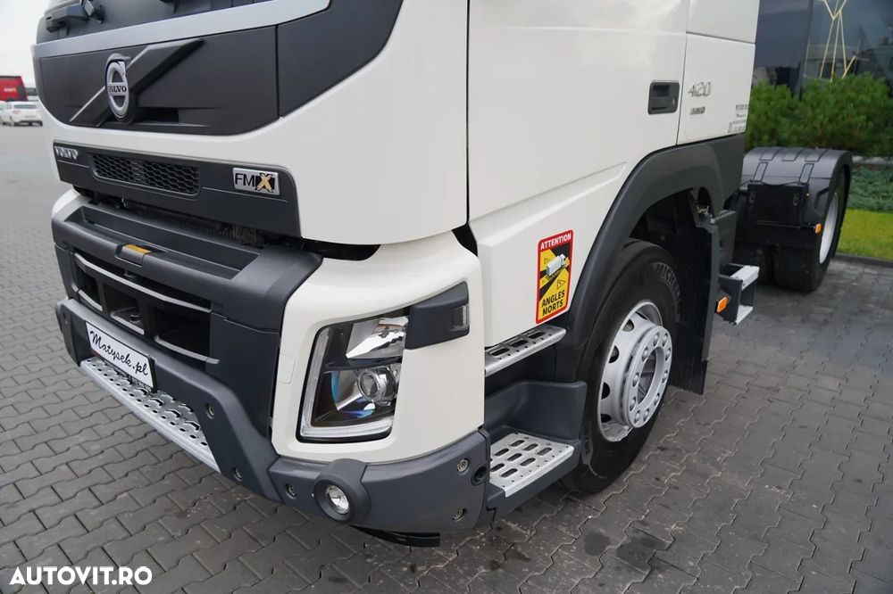 Volvo FMX 420 / RETARDER / 13 LITRI / CABINĂ JOSĂ / I-SHIFT / EURO 6 - 11