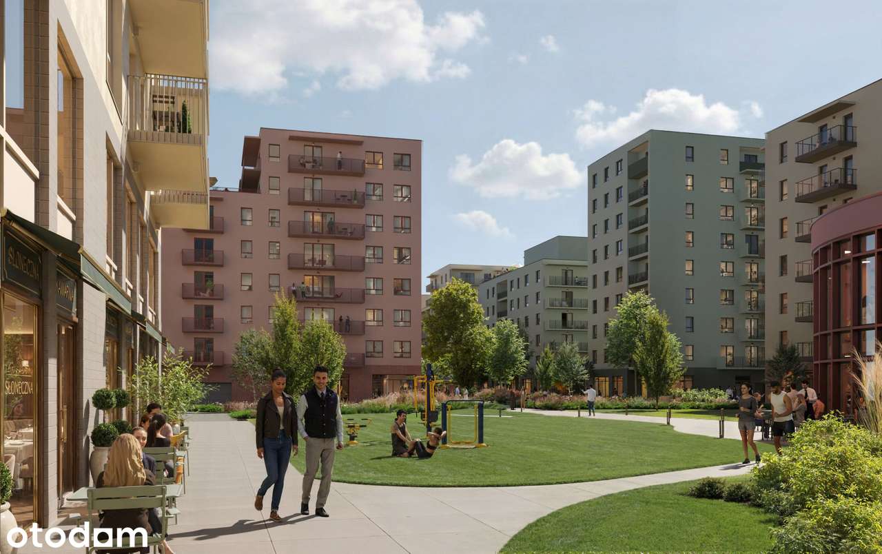 2-pokojowe mieszkanie 39m2 + balkon
