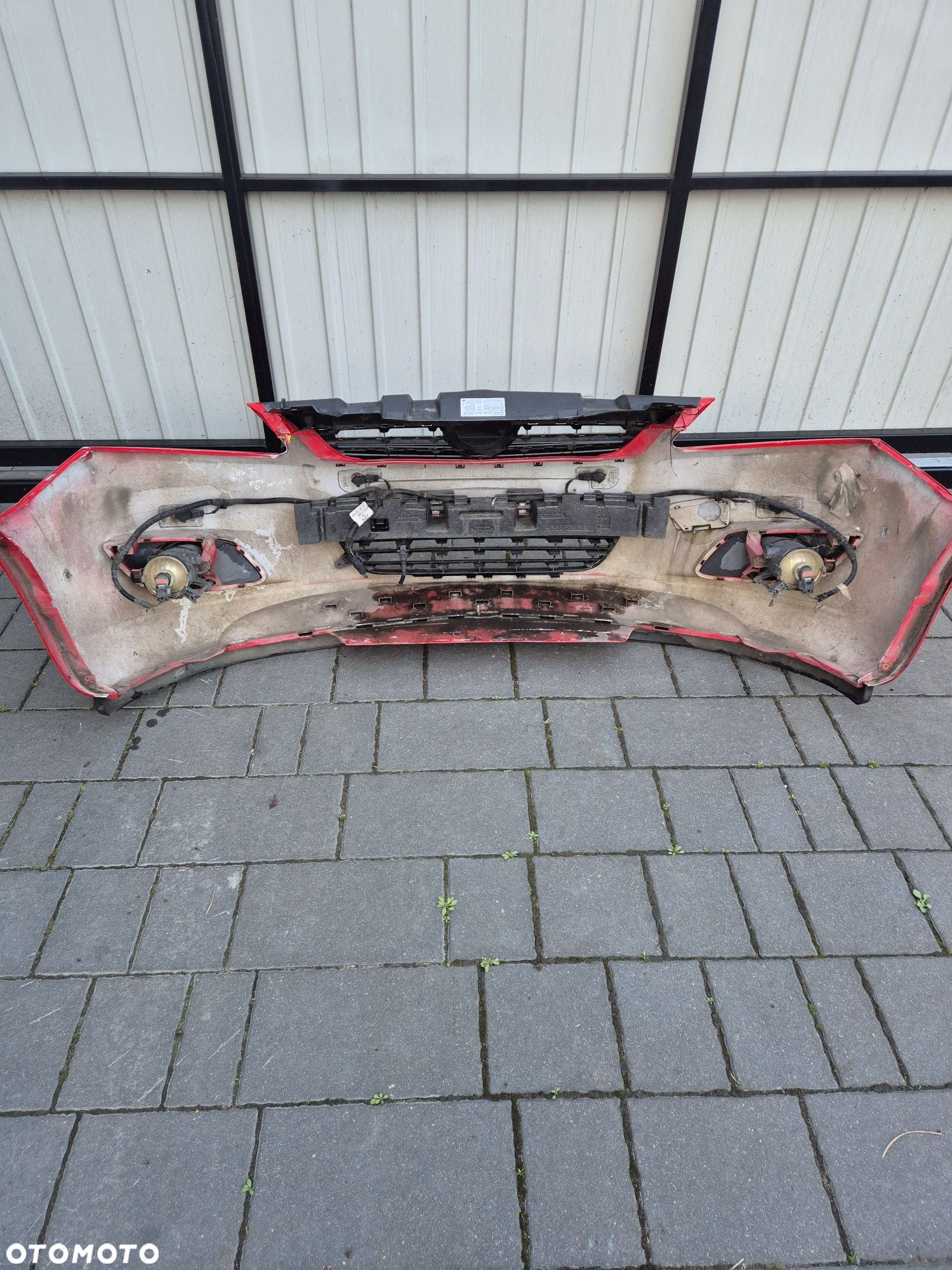 Zderzak przód przedni Opel Zafira B lift rok 12 kod Z50B 4xpdc - 5