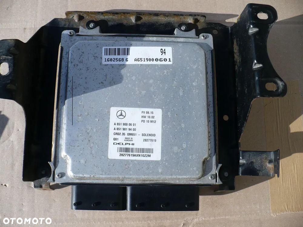 SPRINTER 906 2.2CDI OM651 STEROWNIK RYGIEL STACYJKA KLUCZ - 6