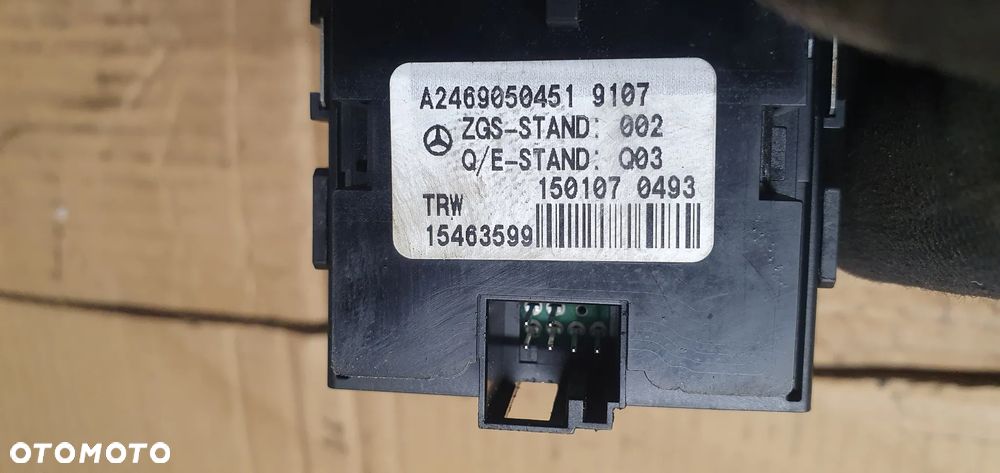 Przełącznik włącznik hamulca ręcznego Mercedes GL X166 W166 A2469050451 - 4