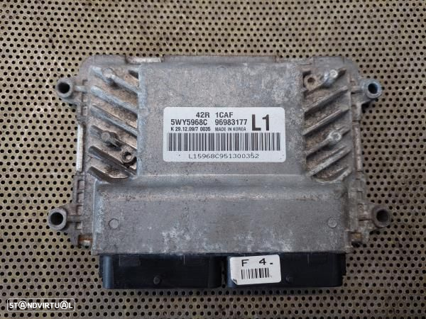 Centralina / Modulo Motor Chevrolet Aveo / Kalos Hatchback (T250, T255 - 2