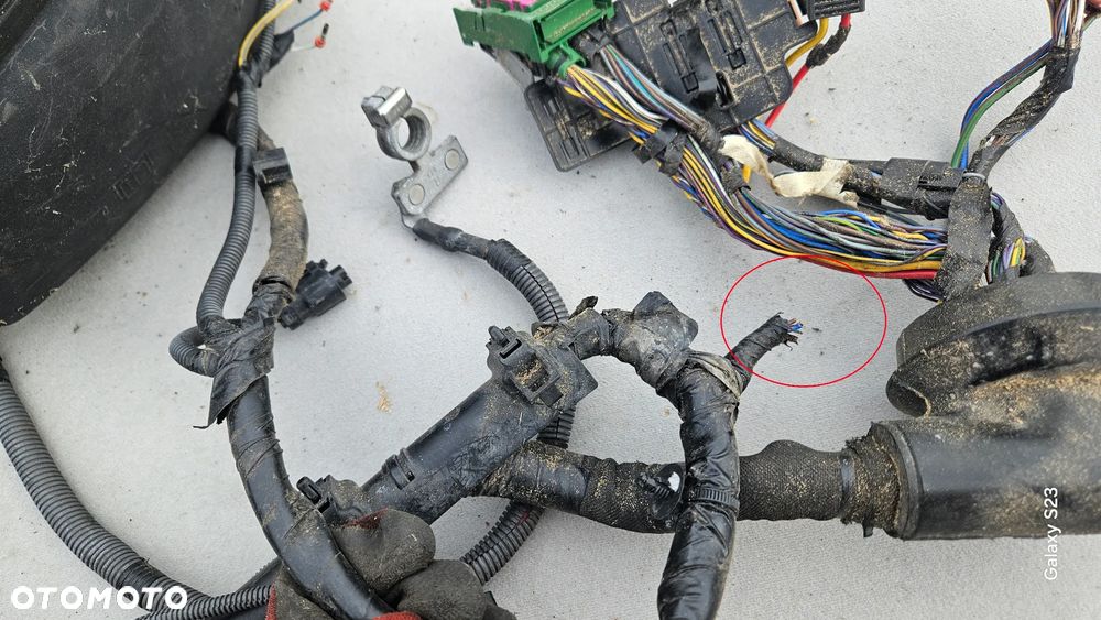 Wiązka instalacja komory silnika skrzynka bezpieczników Ford Mondeo Mk4 2,0 TDCI 103kW 140KM 6G9T-14K733-CXK - 4