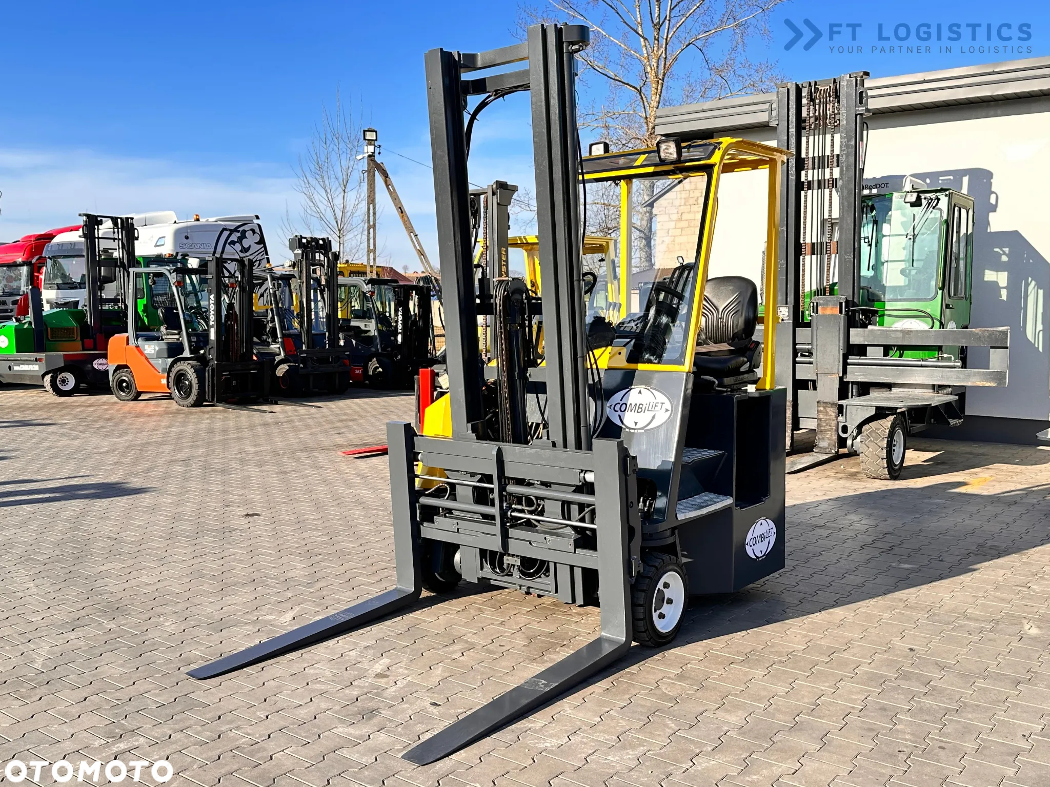 Combilift CB3000 / LPG / DUPLEX / 4000MM / WOLNY SKOK / NOWE OPASKI / JAK NOWY - 3