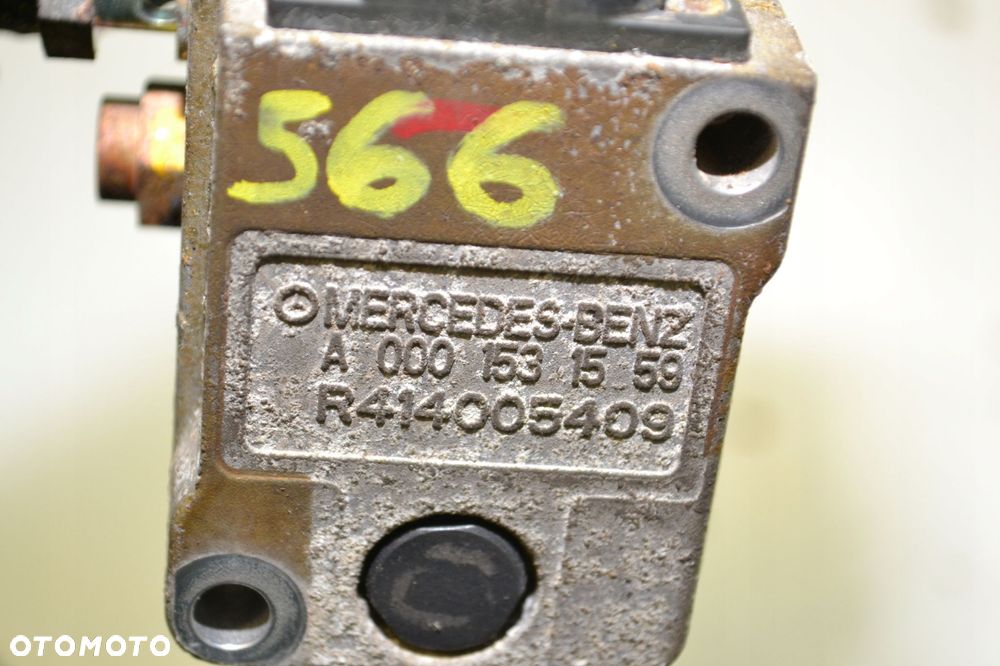 MERCEDES ACTROS MP4 EURO 6 ZAWÓR STEROWANIA CIŚNIENIA TURBINY A0001531559 - 7