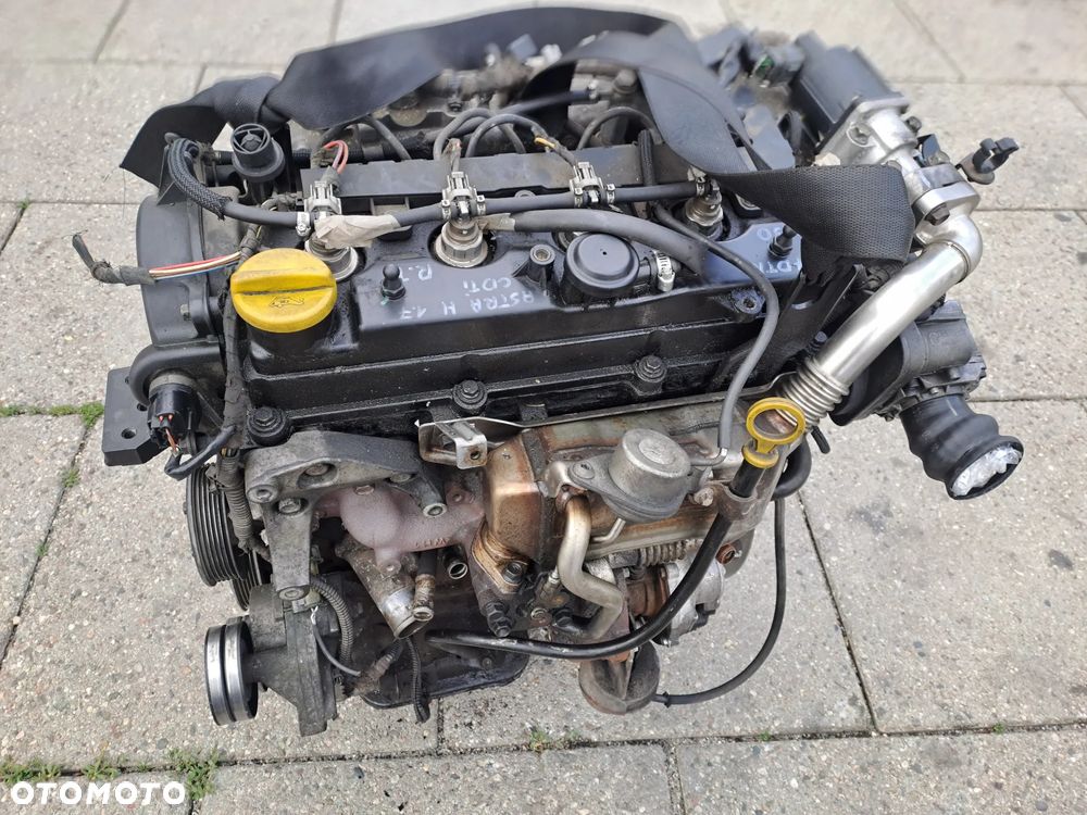 Opel Astra 1.7 CDTi silnik kompletny kod A17DTR Z17DTR układ wtryskowy Denso - 2