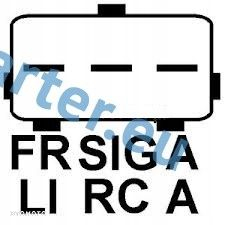 CA2034 ALTERNATOR FORD FIESTA KA STREETKA 1.3 1.6 - 5