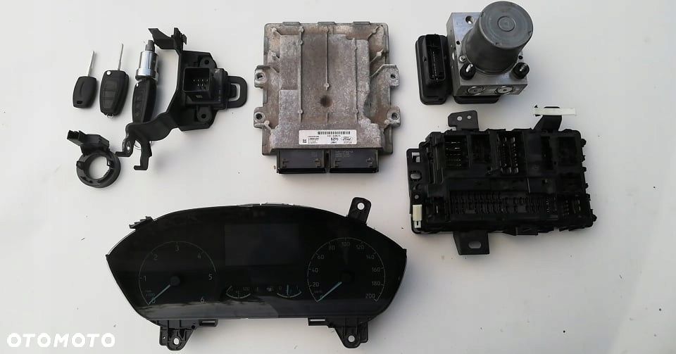 Zestaw startowy licznik komputer bsm abs stacyjka wkład CUSTOM 2,0 TDCI 2021 2022 - 3