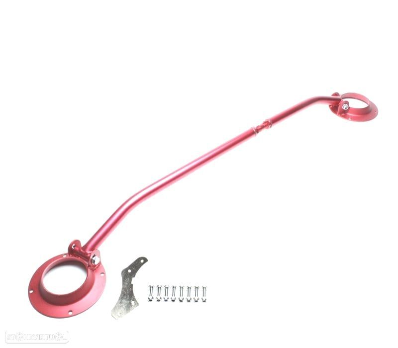 BARRA ANTI-APROXIMAÇÃO AJUSTÁVEL SEAT TOLEDO 1L 91-99 VERMELHO - 1