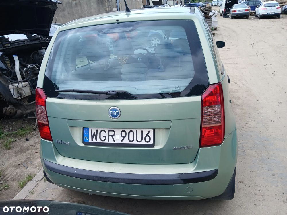 fiat idea maska zderzak lampa grill błotnik drzwi zbiornik paliwa szyba lusterko klamka klapa - 4