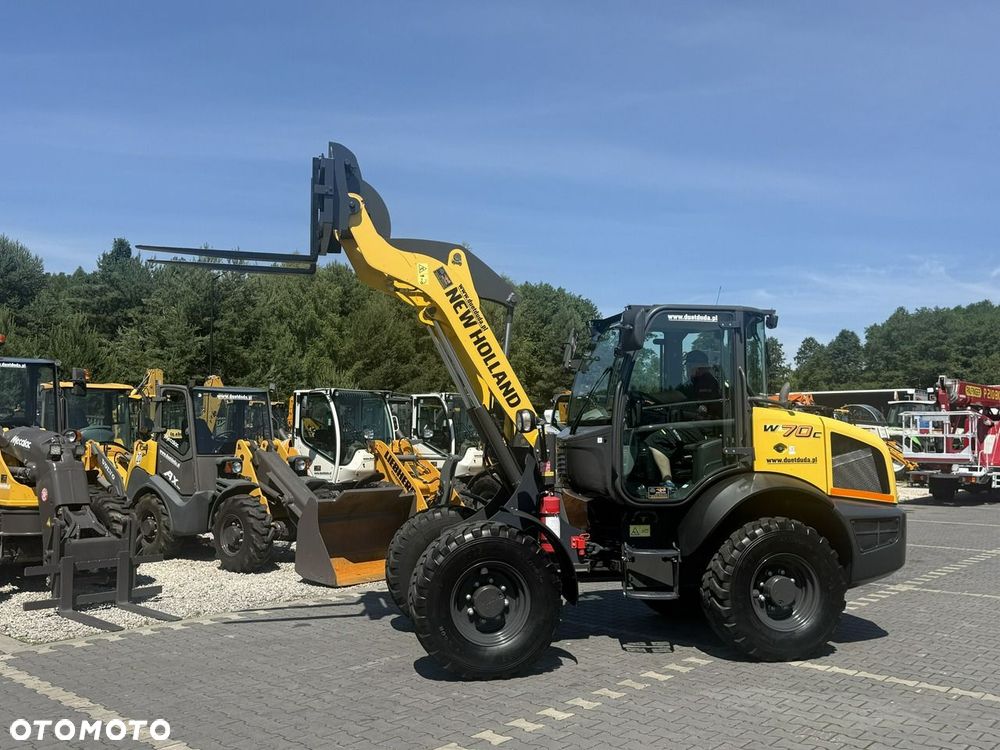 New Holland W70C Compact Widły + Łyżka Jak Nowa 1000 mth Klimatyzacja - 2