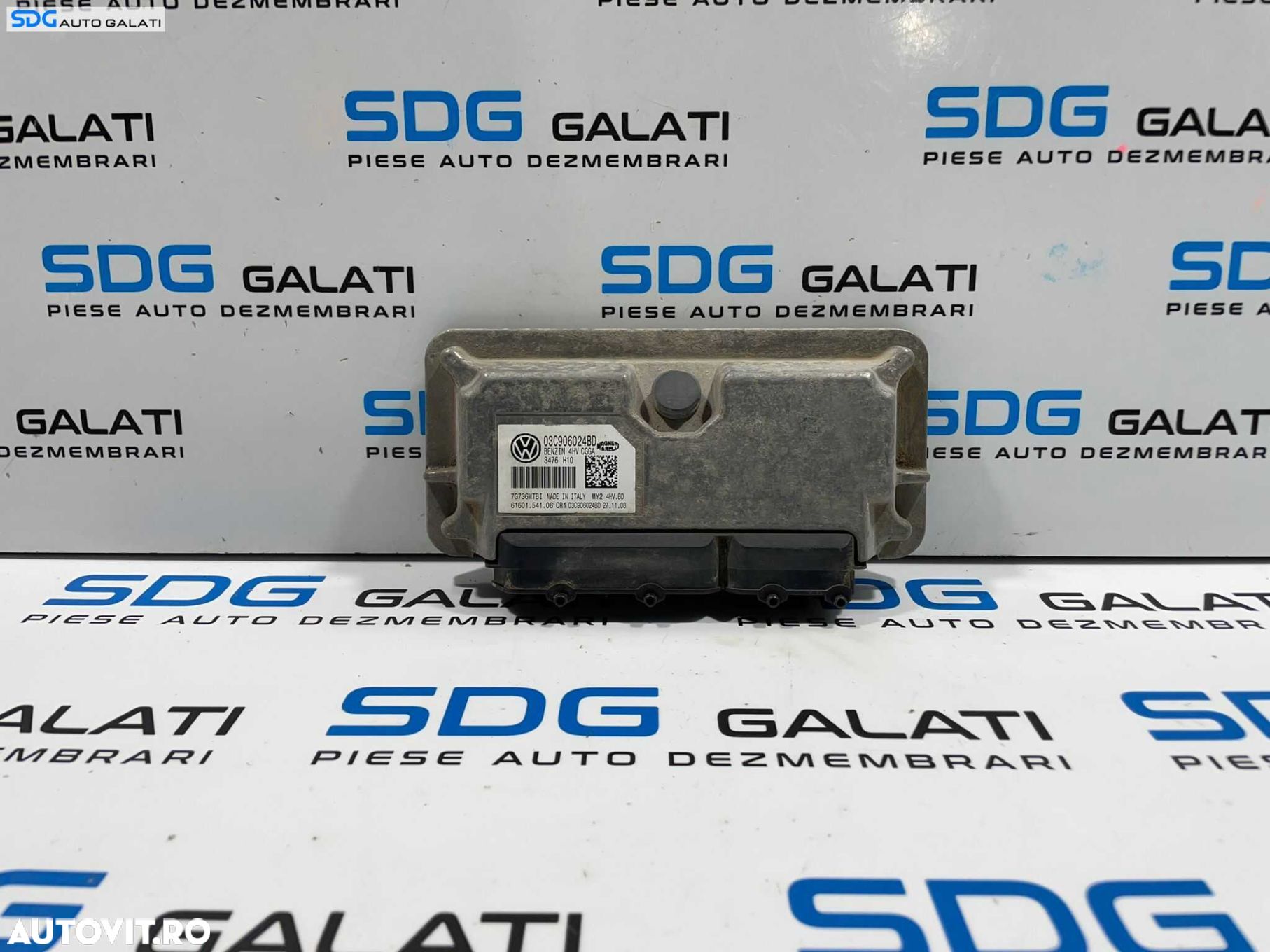 ECU Calculator Motor Magneti Marelli Seat Leon 1P 1.4 Benzina CGGA 2008 - 2013 Cod 03C906024BD [L3783] [L3784] - 1