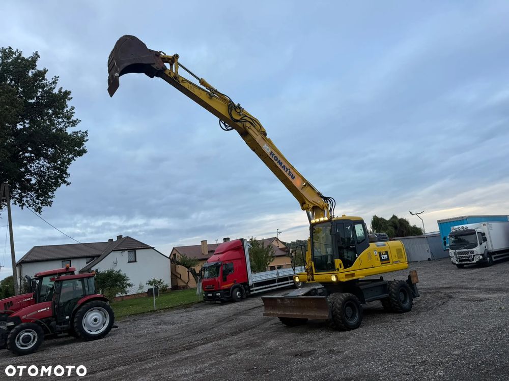 Komatsu Koparka kołowa KOMATSU PW220 24 tonowa* Serwisowana *Stan idealny - 6
