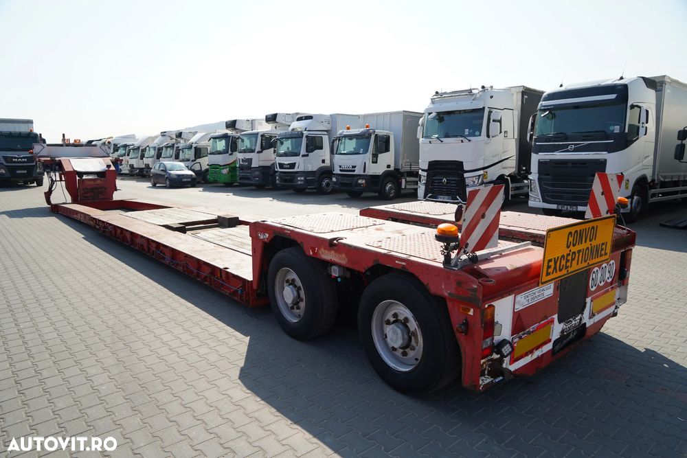 Nooteboom BETON JOS / EXTENSIBIL / TIEFBETT / EXTENSIBIL / TRANSPORTATOR / 19,5 M / MASĂ PUTERNICĂ: 55 TONE / - 2