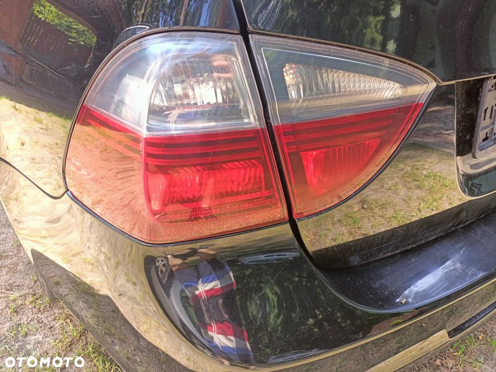 Lampa tył tylna lewa w klapę BMW E91 black Line Oryginał 0411419 - 2