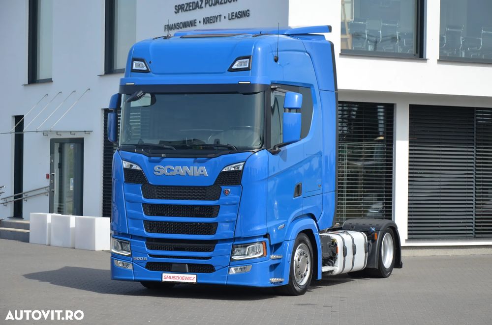 Scania S 500 / MEGA / 2023r / ACC / KLIMA P. / FULL LED / FULL AIR / WAGA / DE 5851 - 2