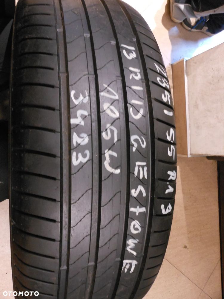 Opona pojedyńcza 235/55r19 bridgestone turanza 6 7,4mm lato