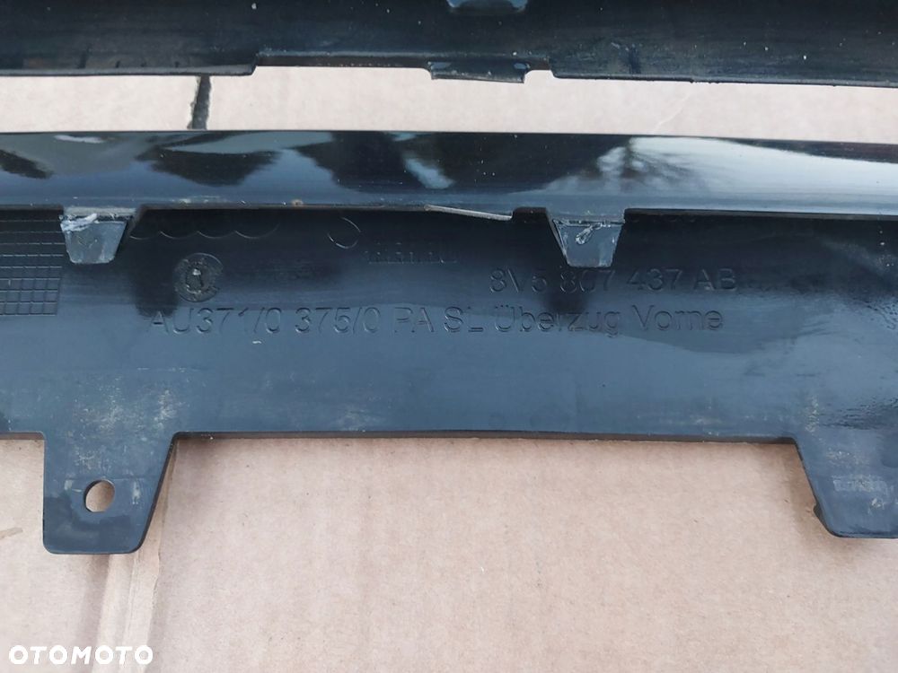 zderzak przód audi a3 8v5 s line sedan spryski oryginał - 11