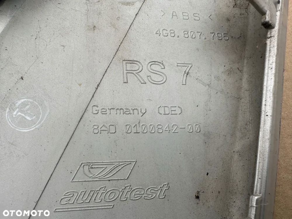 KRATKA WLOT Audi RS7 4G8 LEWY ORYGINAŁ - 4