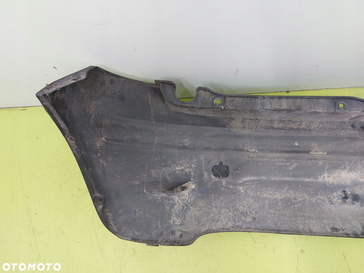 Zderzak tylny tył Fiat Panda II  2003-2013 CZARNY - 5