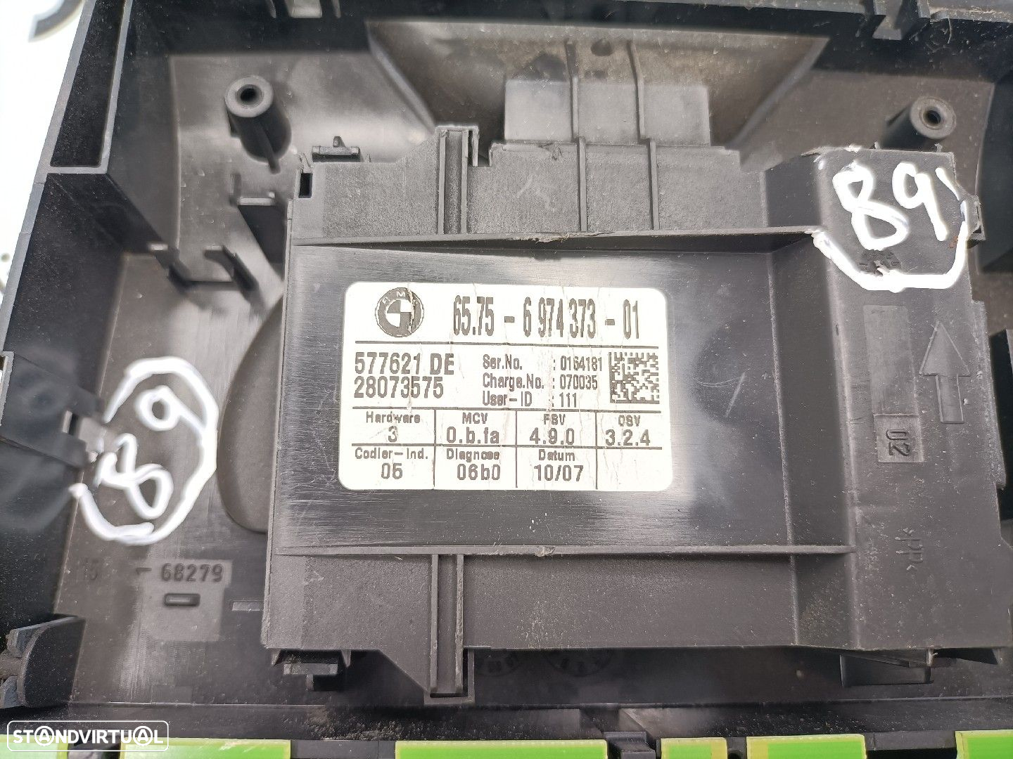 Plafonier / Botão Luz Tecto Bmw 3 (E90) - 3