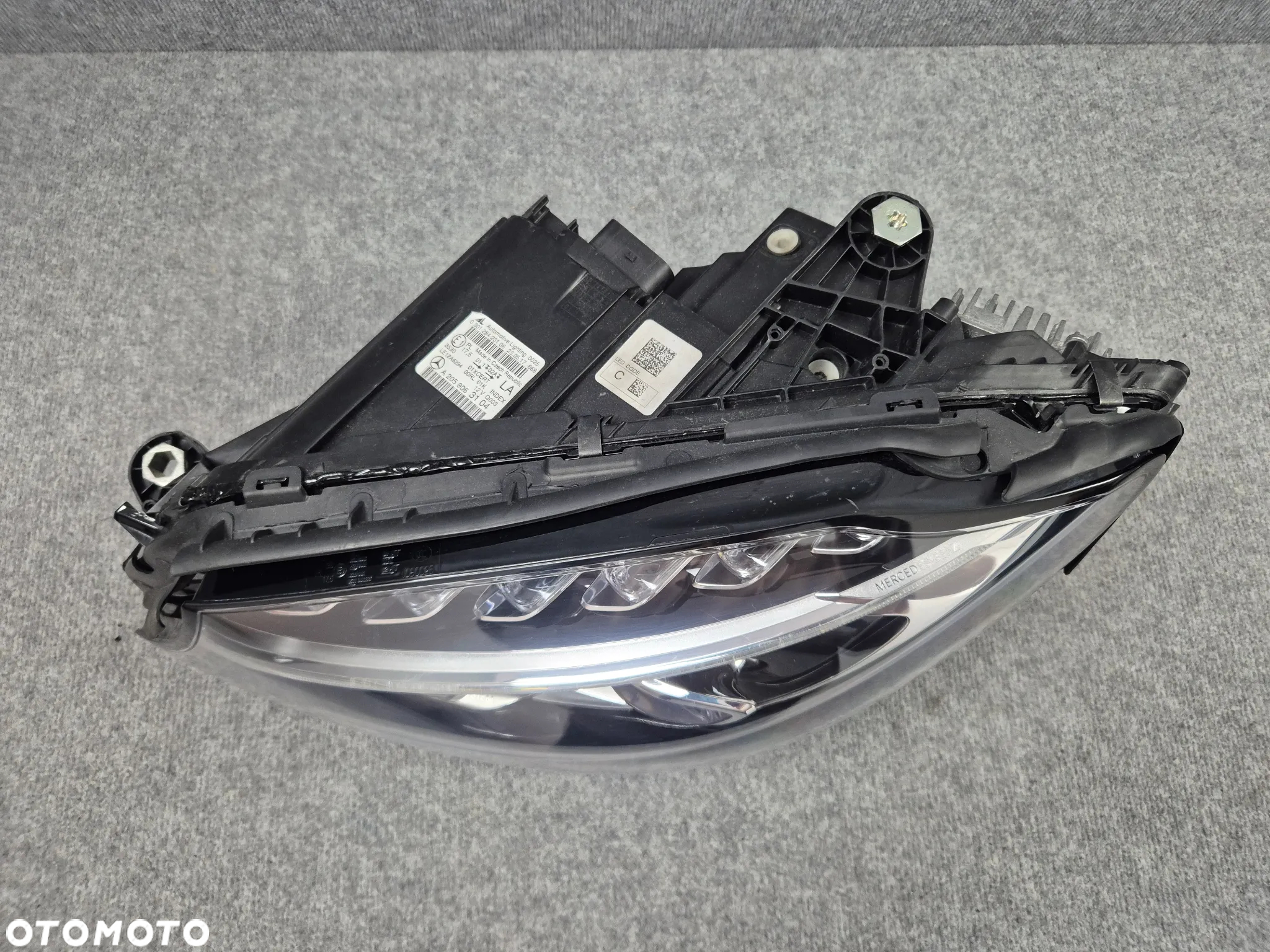 REFLEKTOR LAMPA PRZEDNIA LEWA - MERCEDES C KLASA W205 LED ILS 14-18 - 4