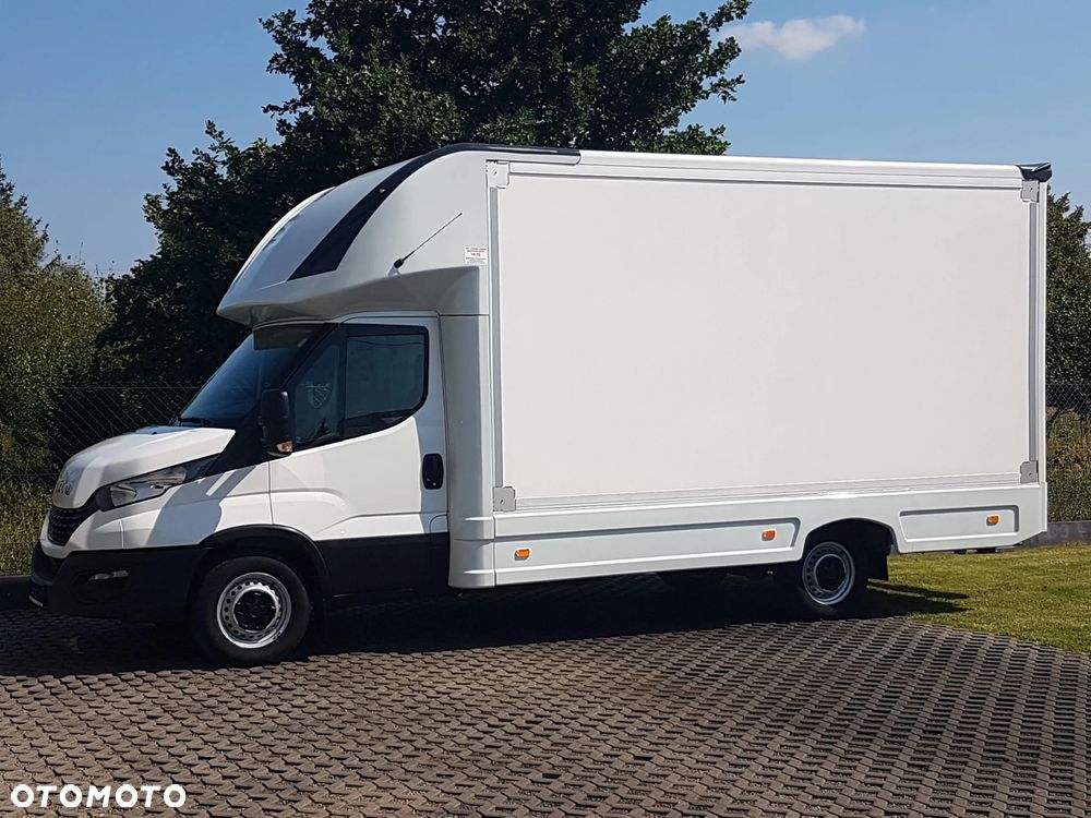 Iveco DAILY KONTENER NISKOPODŁOGOWY 4,43x2,23x2,42 SKLEP BAR KAMPER FOODTRUCK KLIMA KONIOWÓZ - 2