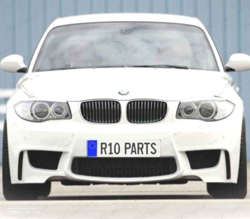 PARA-CHOQUES DIANTEIRO BMW E81 E87 E82 E88 07-11 LOOK 1M - 3