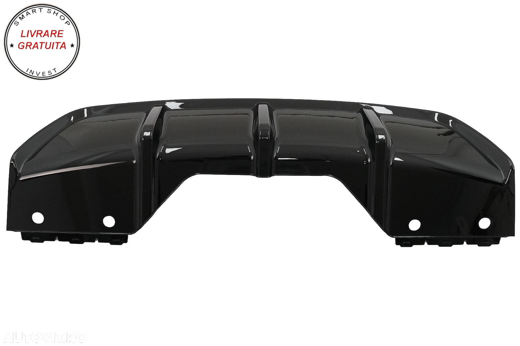 Pachet Exterior Complet Aero BMW X6 F16 LCI (2015-2019) M Technik Sport Negru Luci- livrare gratuita - 4